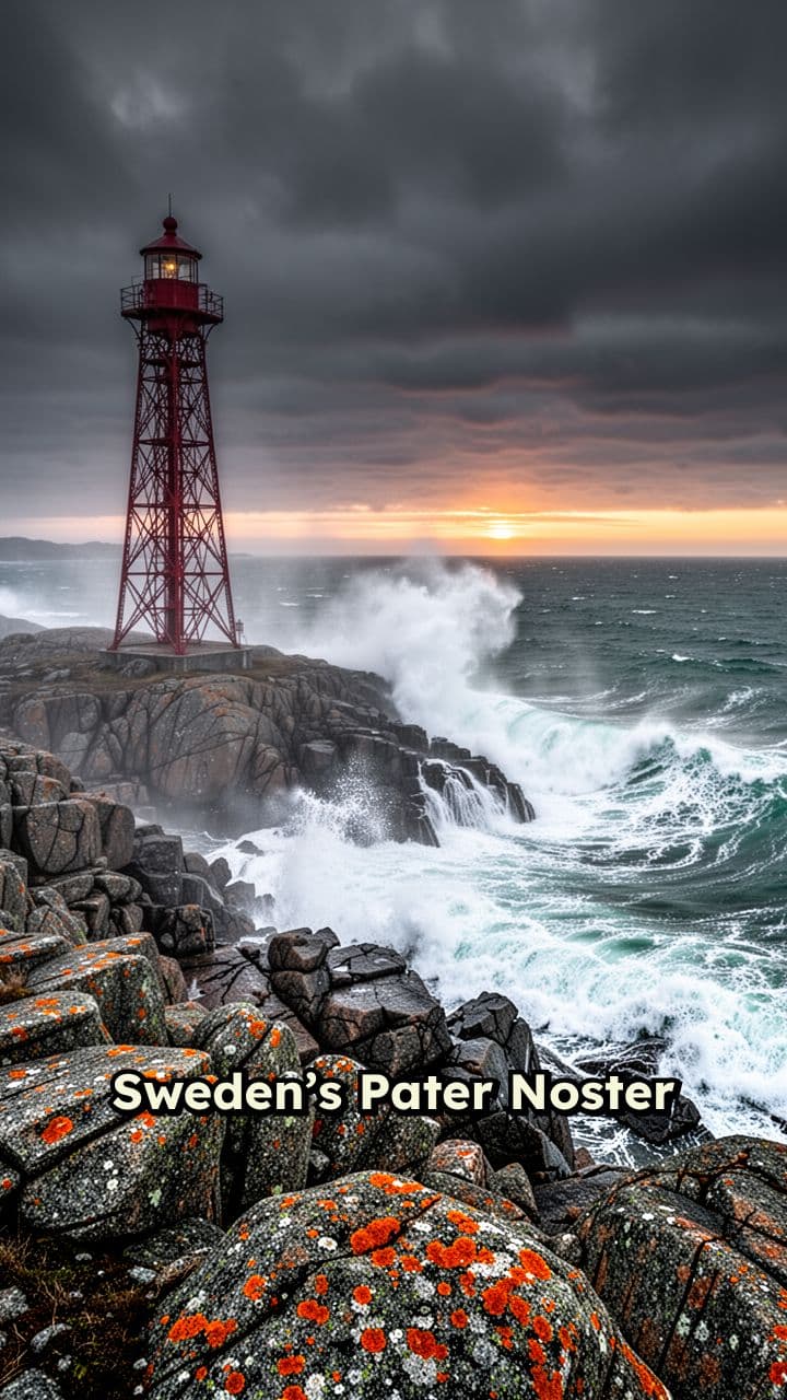 Life at Sweden’s Pater Noster Lighthouse