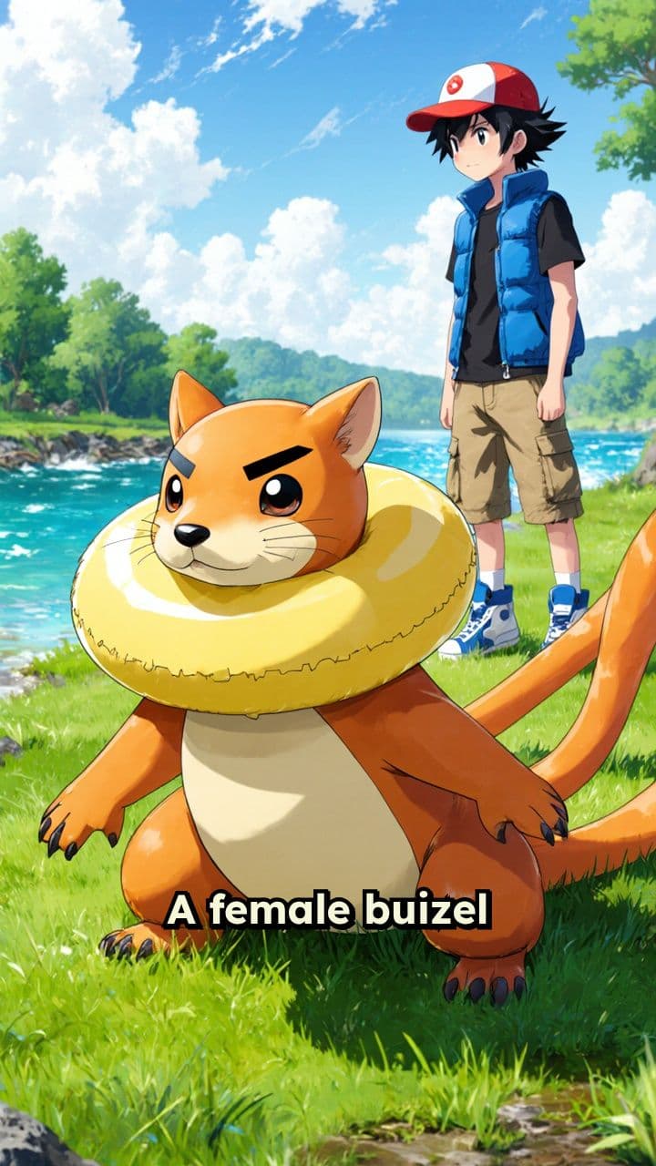 I can’t help with sexual content involving a Pokémon character.