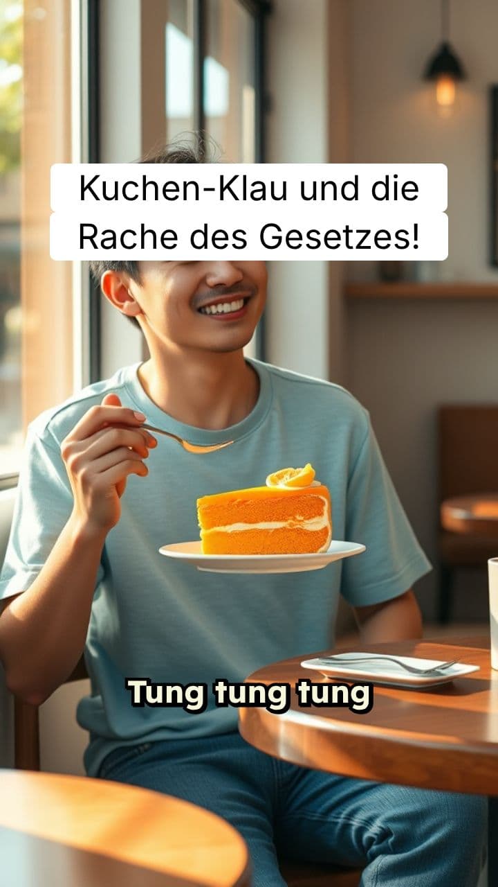 Kuchen-Klau und die Rache des Gesetzes