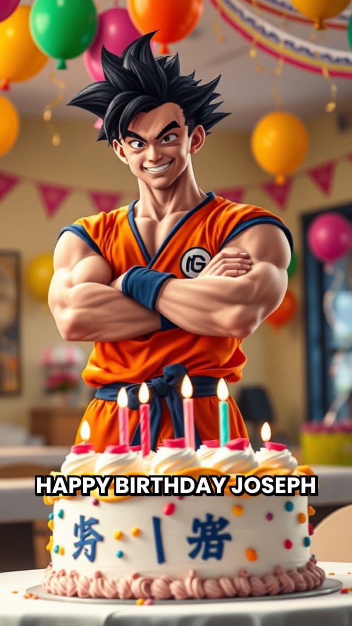 Goku's Birthday Surprise