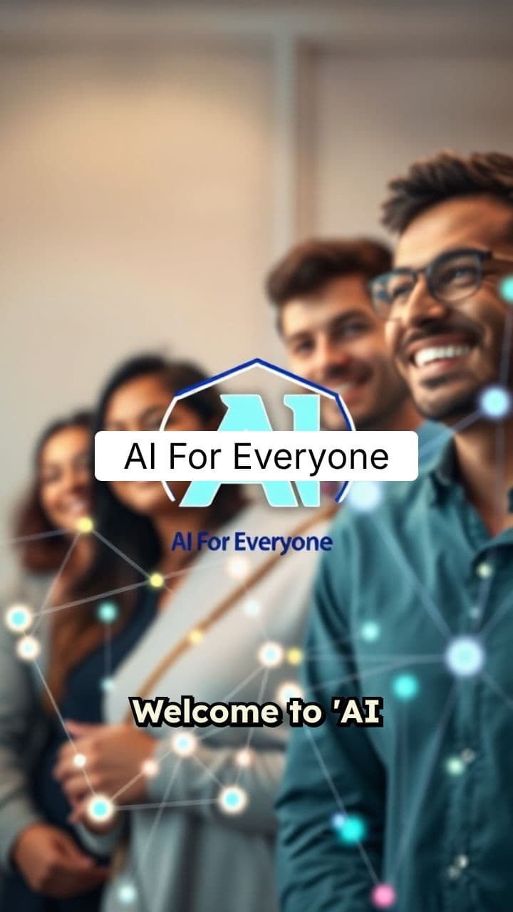 AI For Everyone Course Promotion