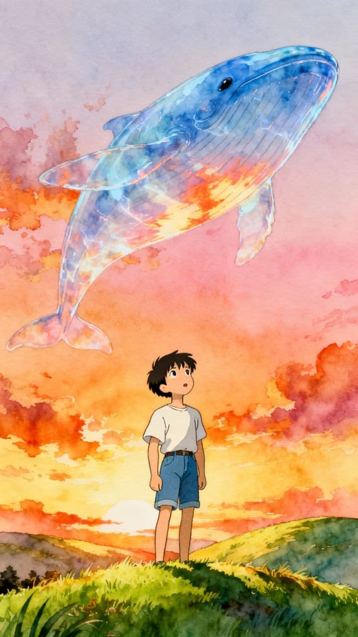 Sky Whale's Farewell