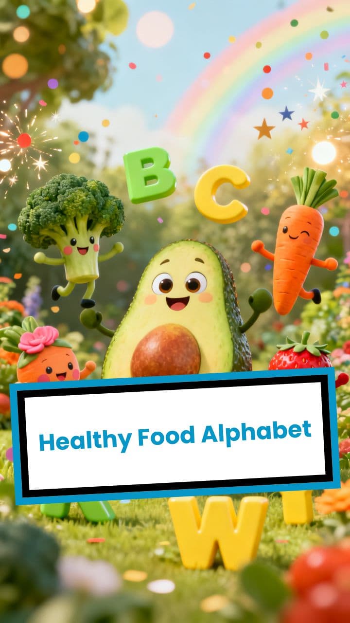Healthy Food Alphabet