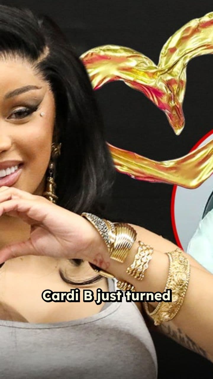 Cardi B Turns Umbilical Cord into Jewelry