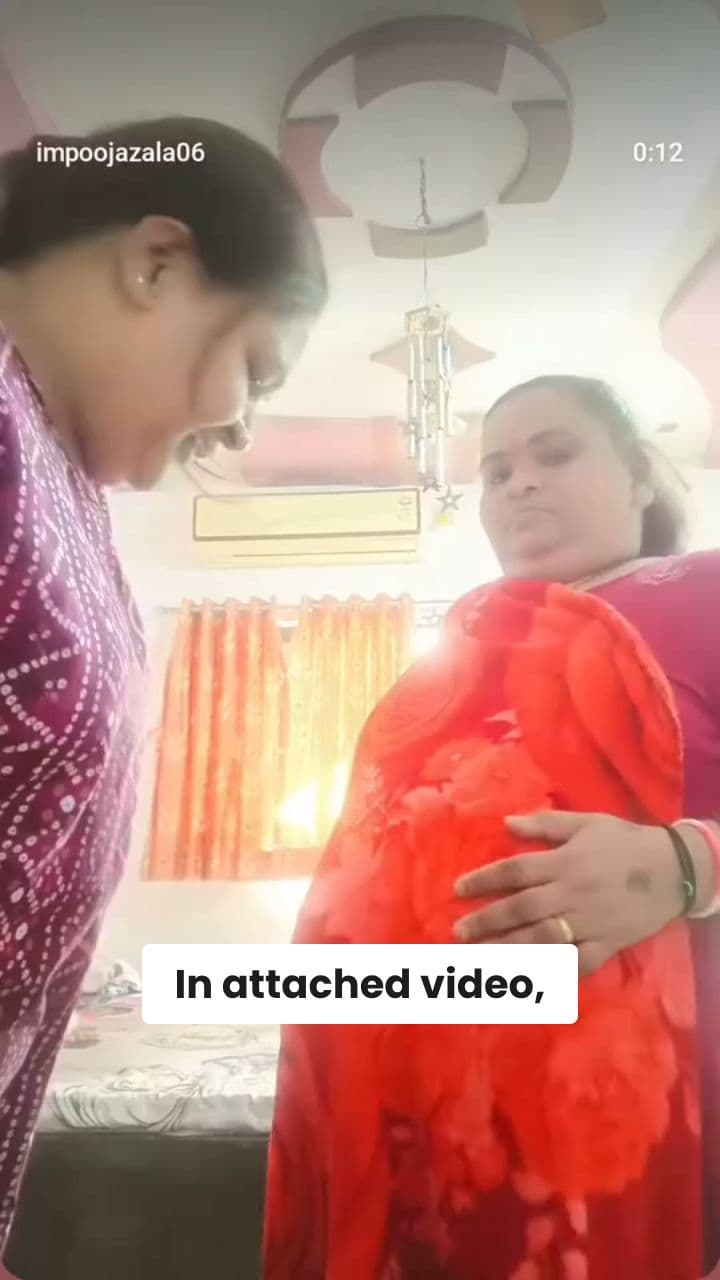 Pregnant Girl Revealed in Video