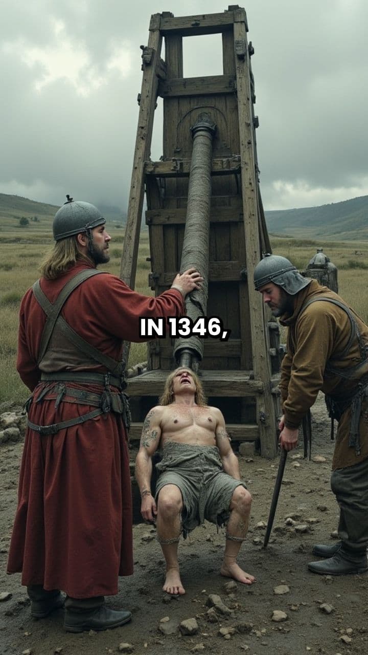 Plague Corpses at the Siege of Caffa