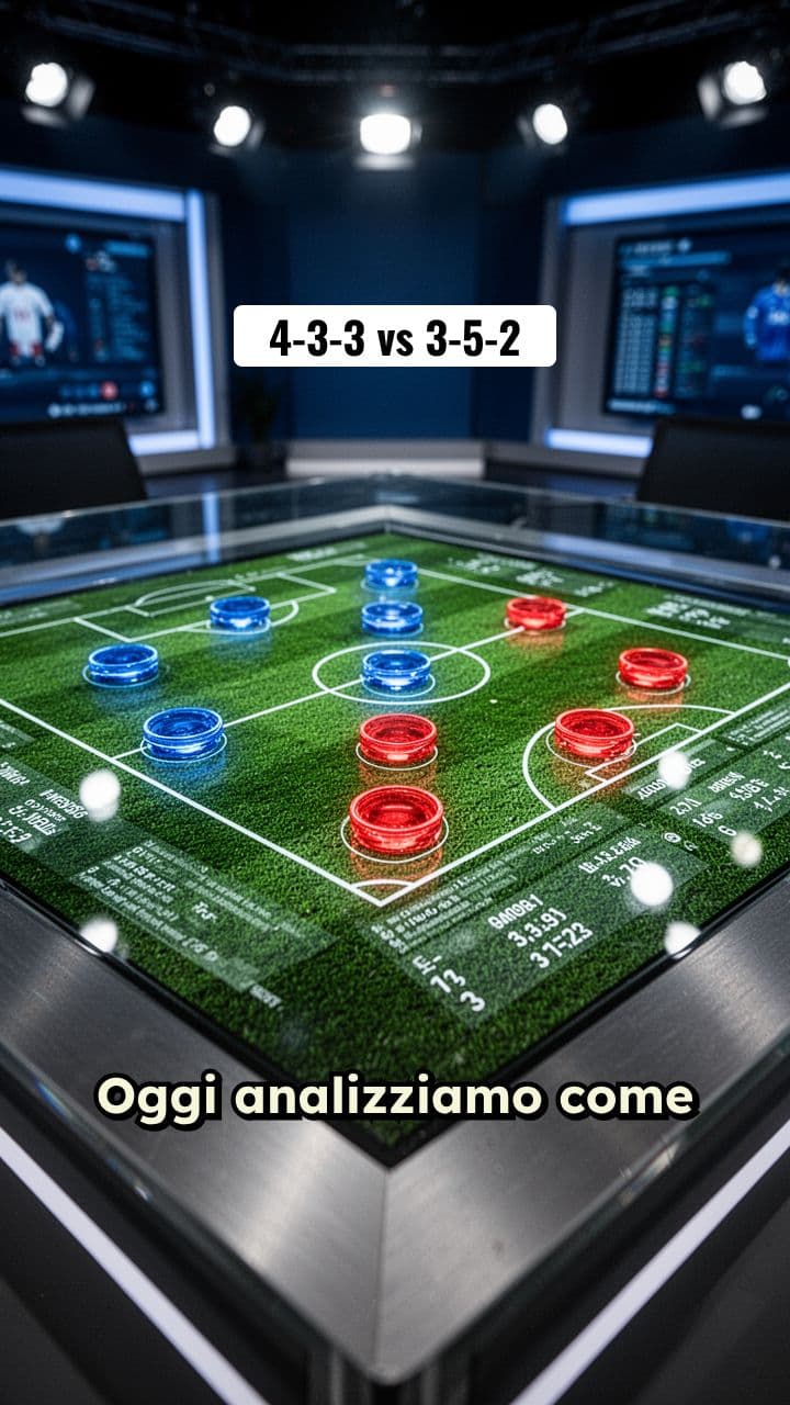 Analisi Tattica: 4-3-3 contro 3-5-2