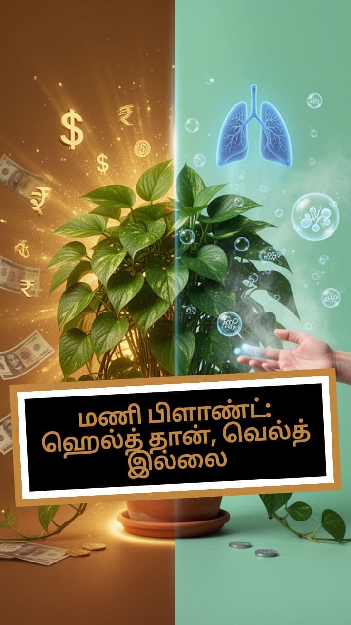 மணி பிளாண்ட்: ஹெல்த் தான், வெல்த் இல்லை