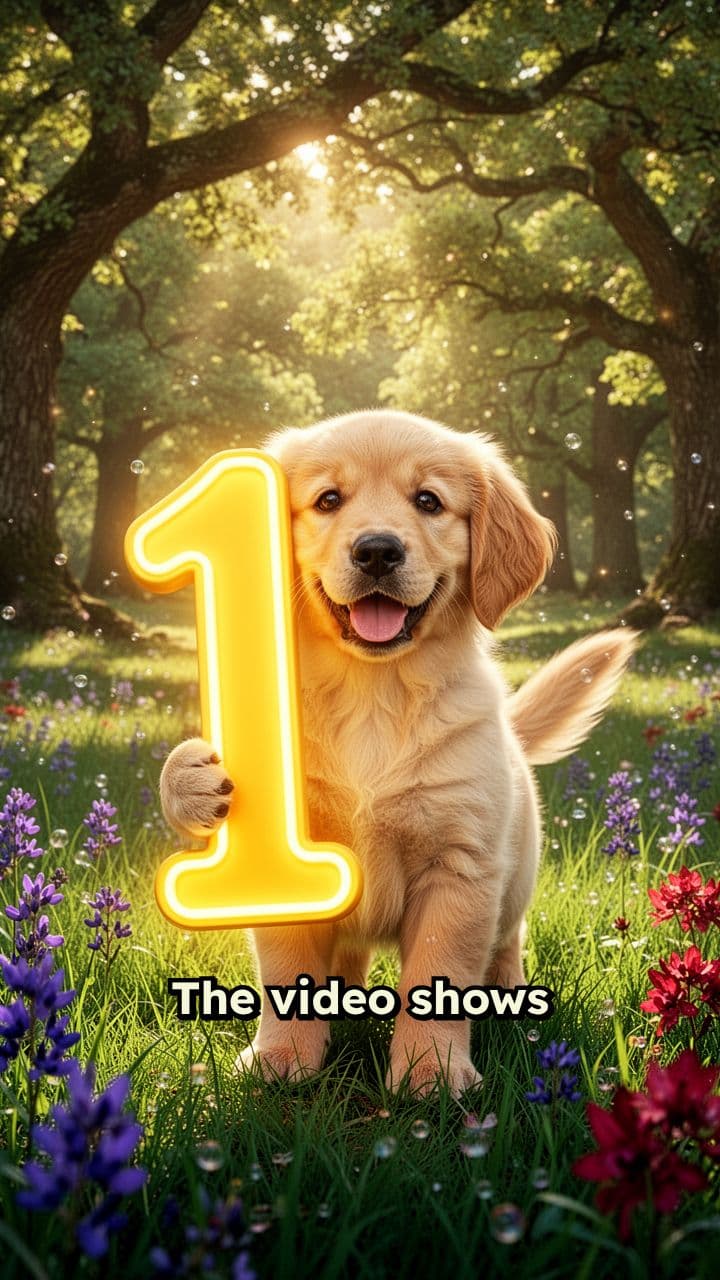 Cute Animals Count 1 to 10