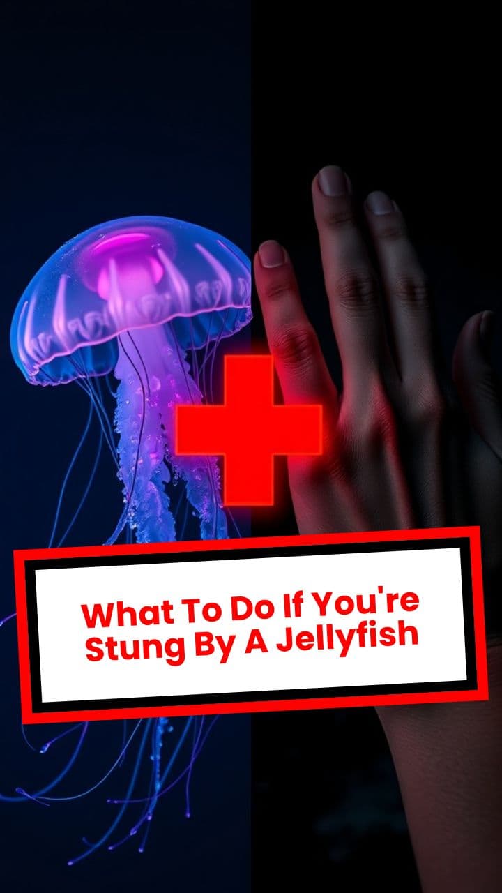 What To Do If You're Stung By A Jellyfish