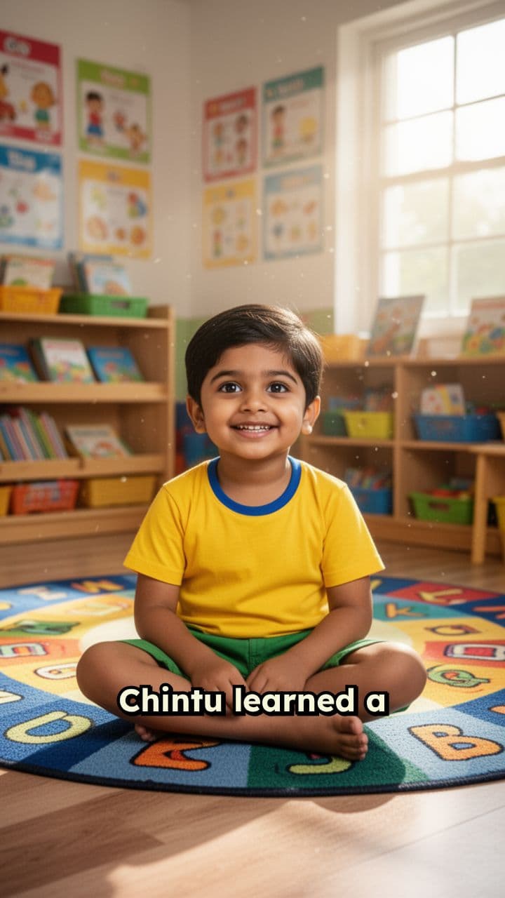 Chintu’s Lesson in Sharing