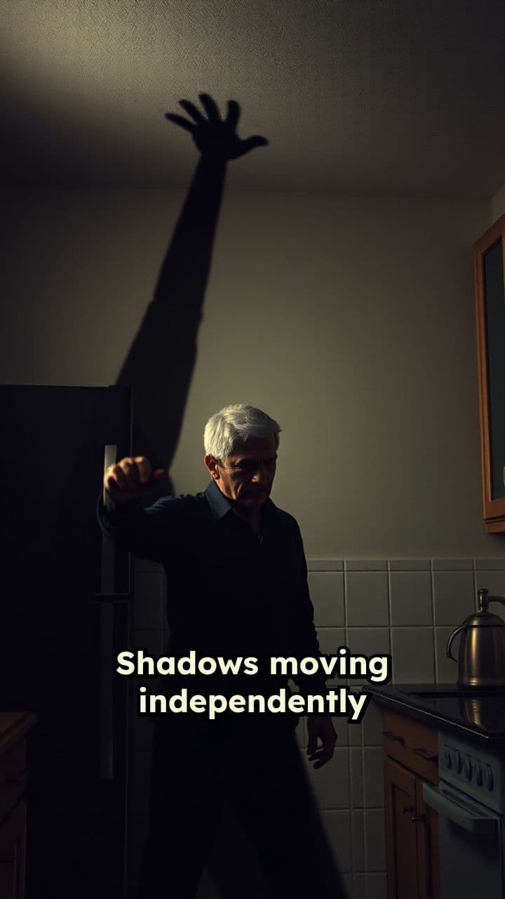 Unnatural Shadows in Motion