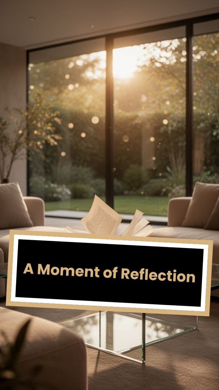 A Moment of Reflection