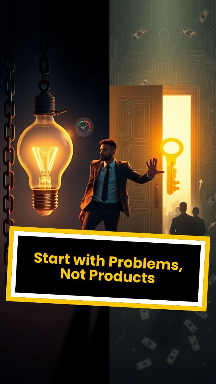Start with Problems, Not Products