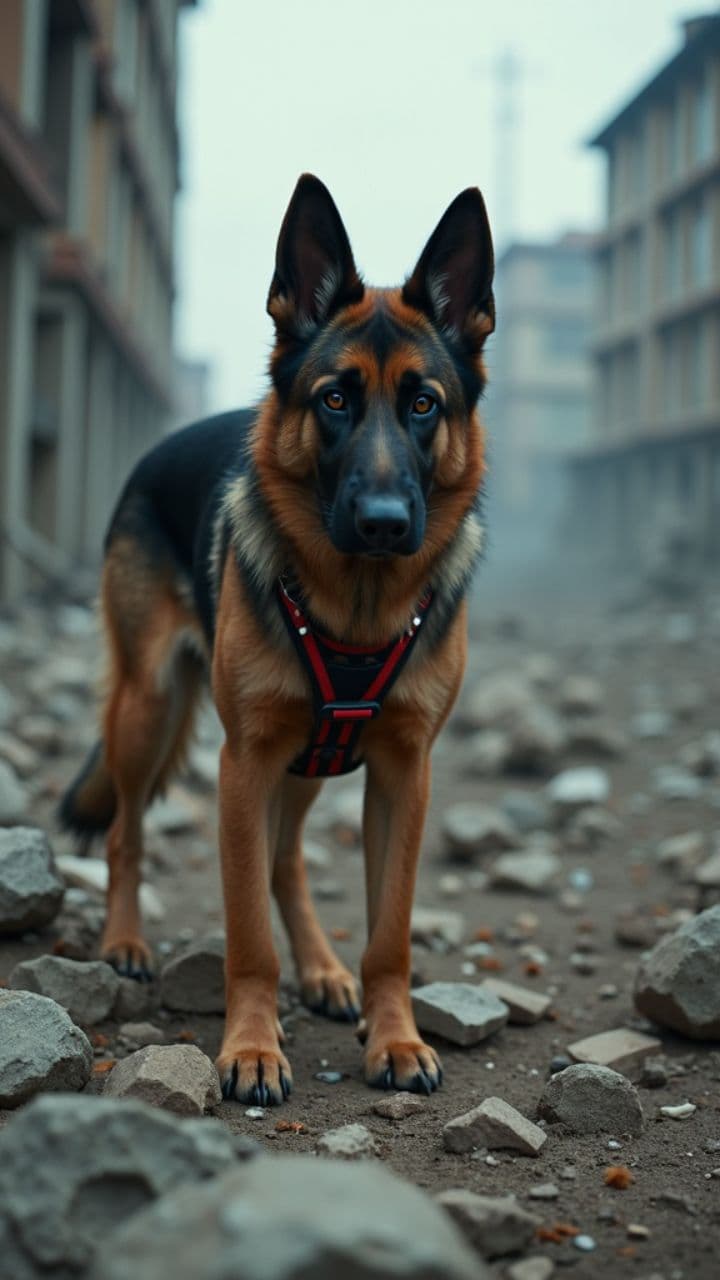 Héroes de cuatro patas en rescate