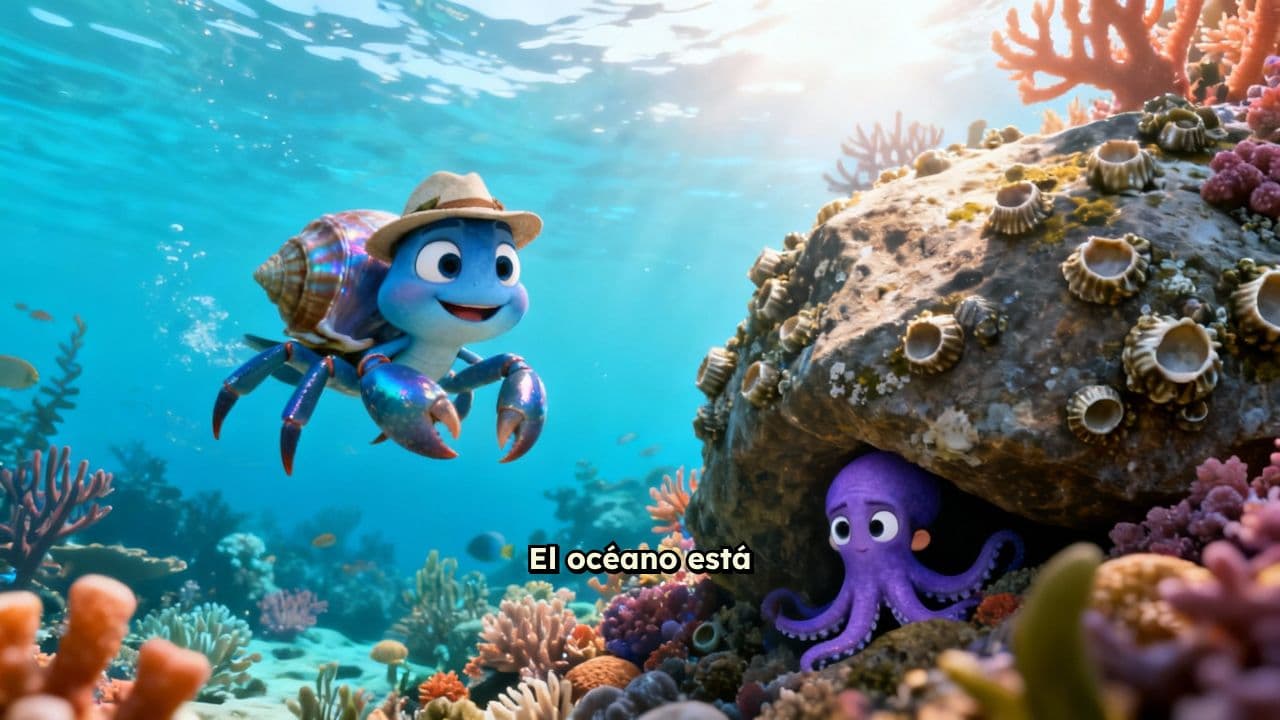 CAPÍTULO 7: EL PULPO TÍMIDO Y LOS ABRAZOS DE AMISTAD