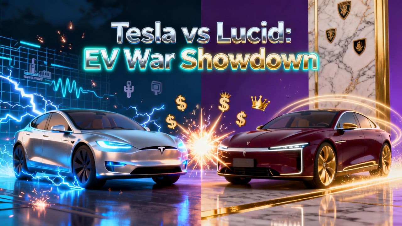 Tesla vs Lucid: EV War Showdown