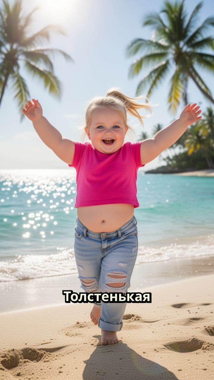 Танец у моря под пальмами