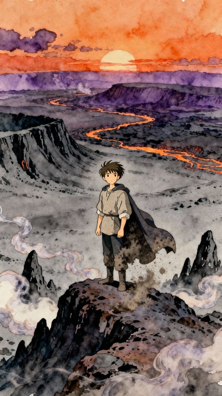 The Ashen Crown of the Mountains