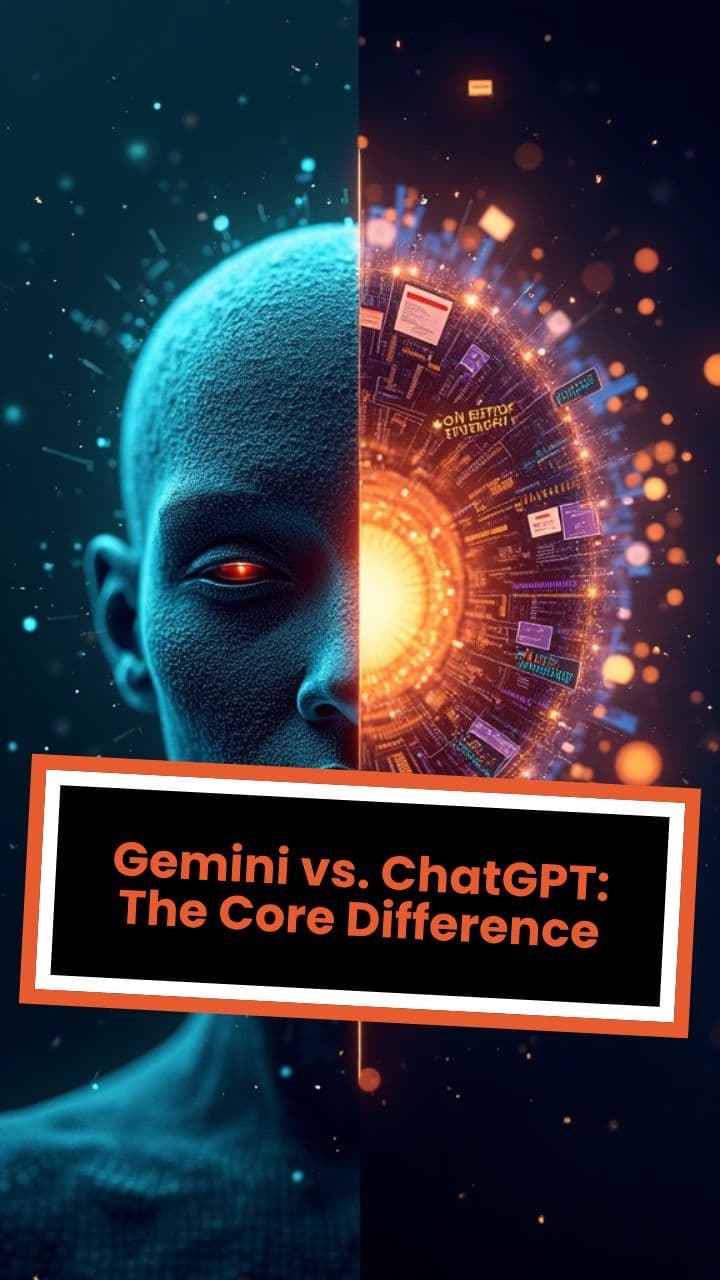 Gemini vs. ChatGPT: The Core Difference