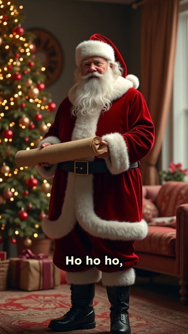 Santa's Stern but Loving Warning to Steve