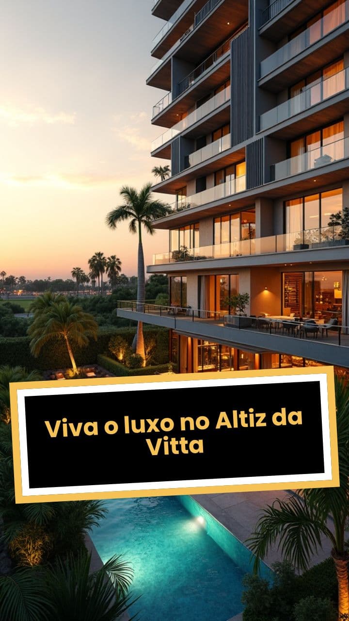 Viva o luxo no Altiz da Vitta