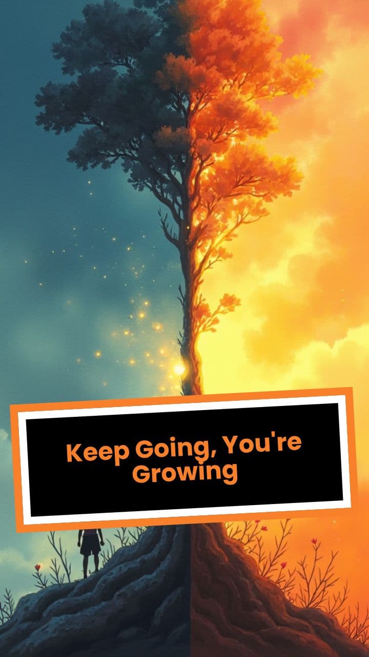 Keep Going, You're Growing