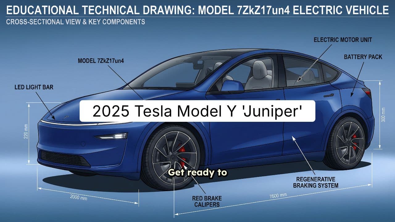 2025 Tesla Model Y 'Juniper' Explained