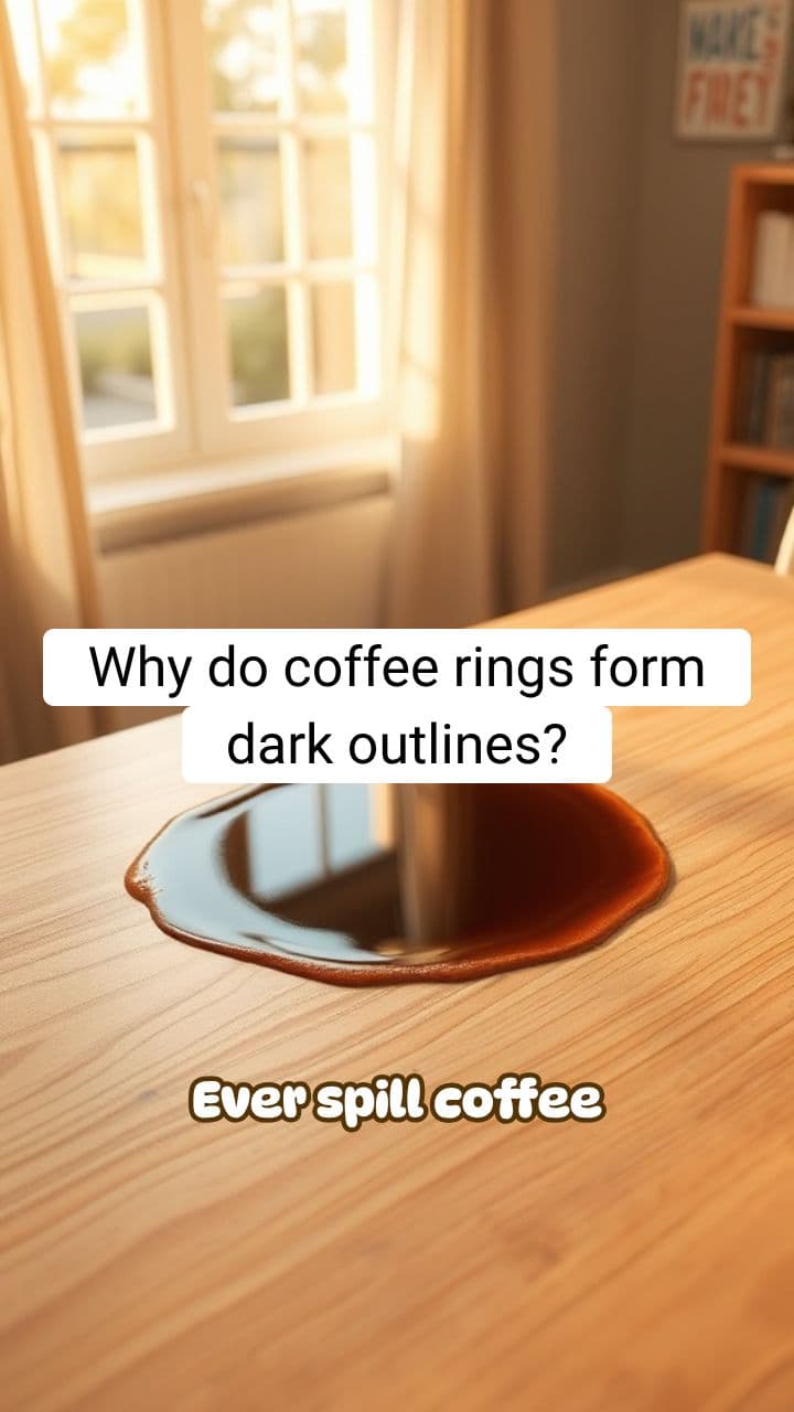 Why Do Coffee Rings Form Those Dark Outlines? | RapidSmartFacts