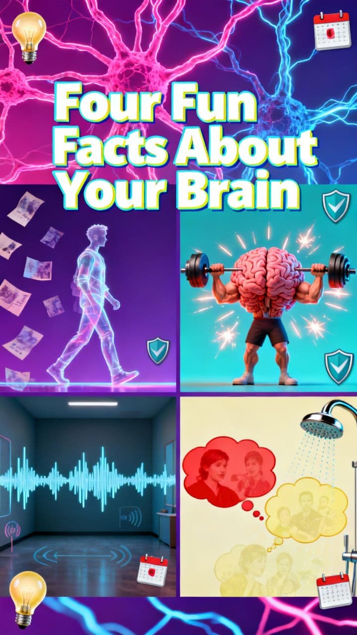 Four Fun Facts About Your Brain