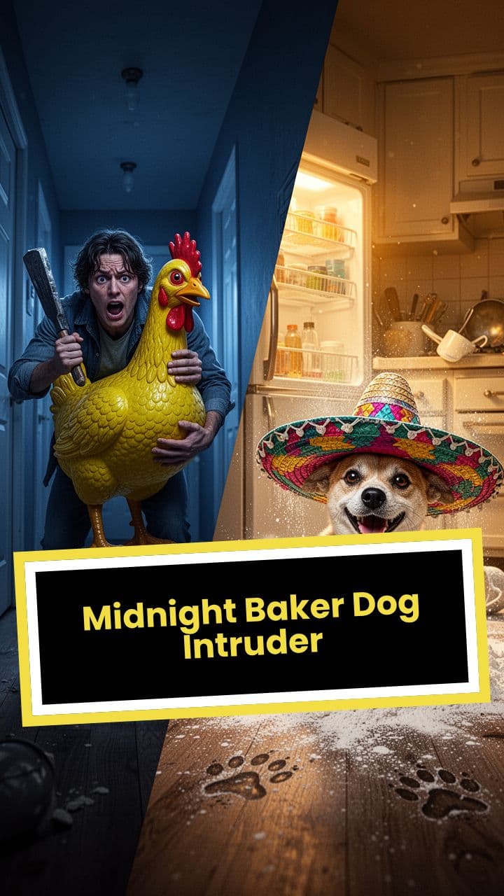 Midnight Baker Dog Intruder