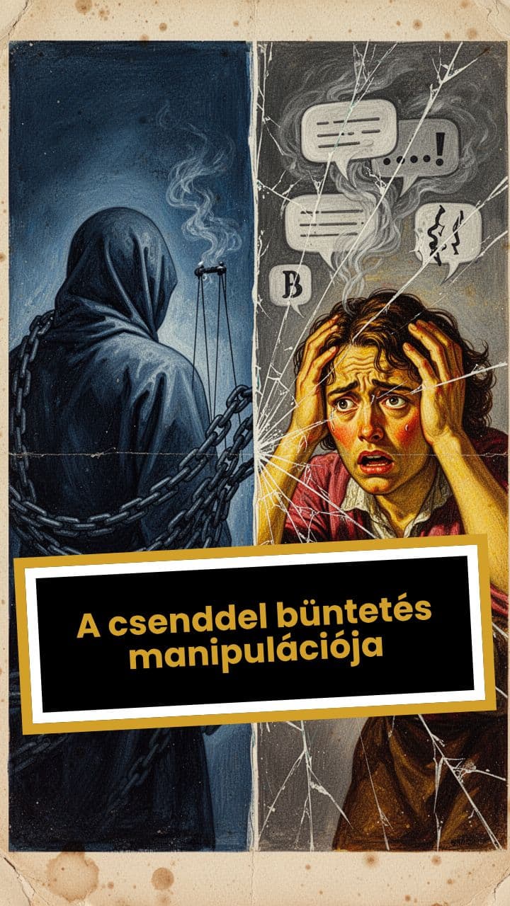 A csenddel büntetés manipulációja