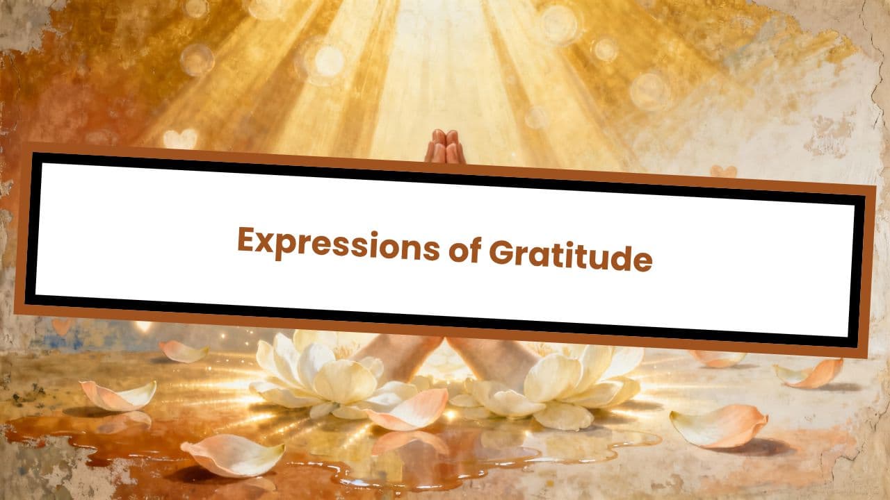 Expressions of Gratitude