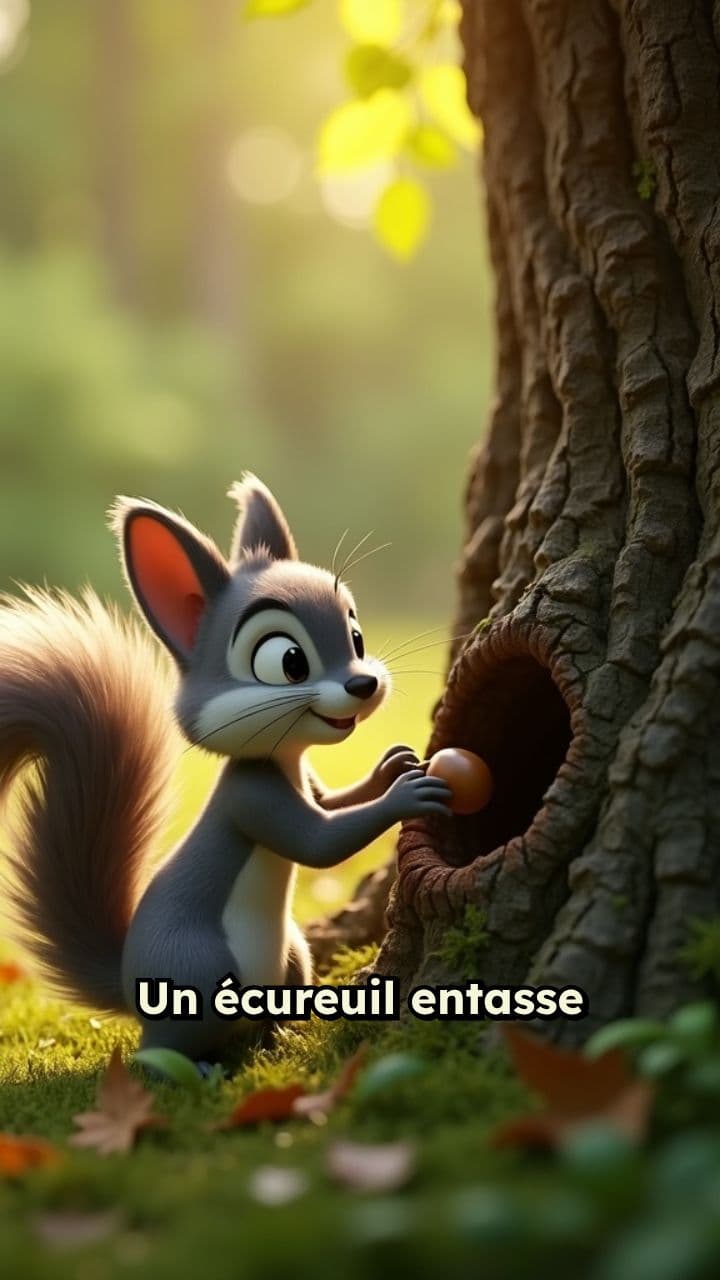 Les noisettes de l'écureuil malavisé