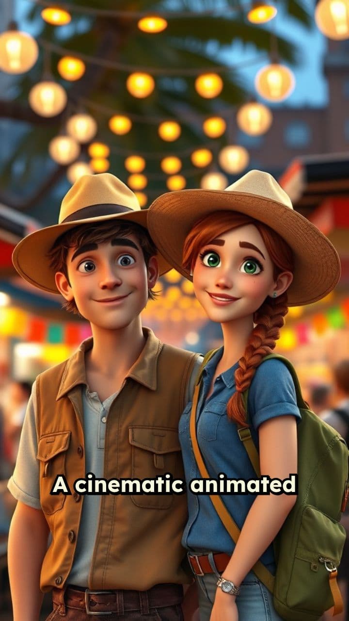 Evening Market Wanderers