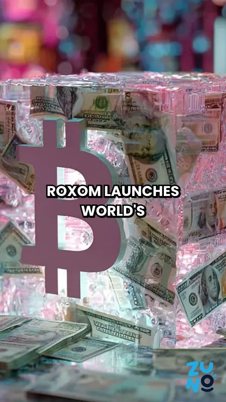 Roxom Launches Bitcoin-Denominated Stock Exchange