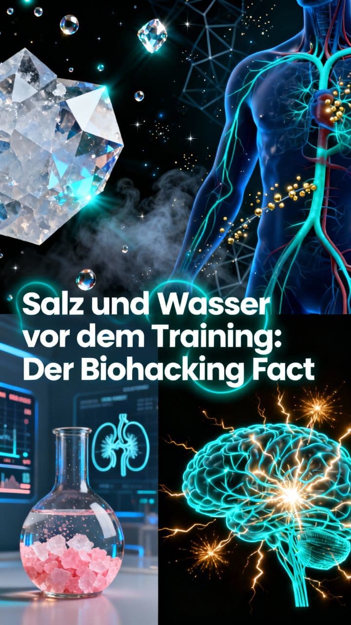 Salz und Wasser vor dem Training: Der Biohacking Fact