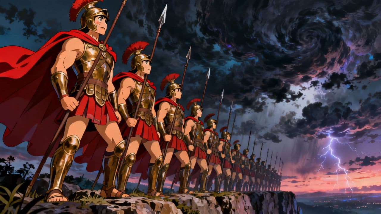 La forja del miedo espartano