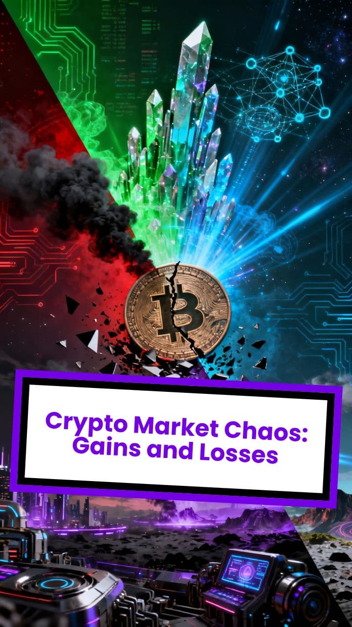 Crypto Market Chaos: Gains and Losses