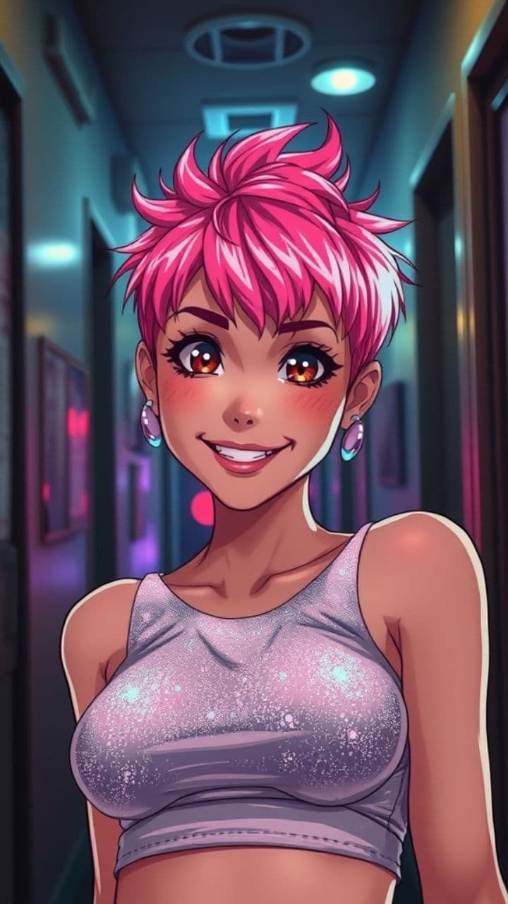 Fête dans l'immeuble en pyjama