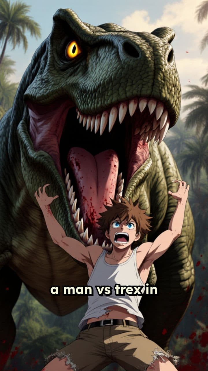 Man vs T-Rex: A Fatal Encounter