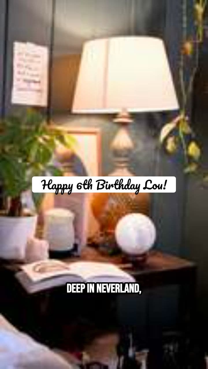 Peter Pan's Magical Birthday Wish for Lou