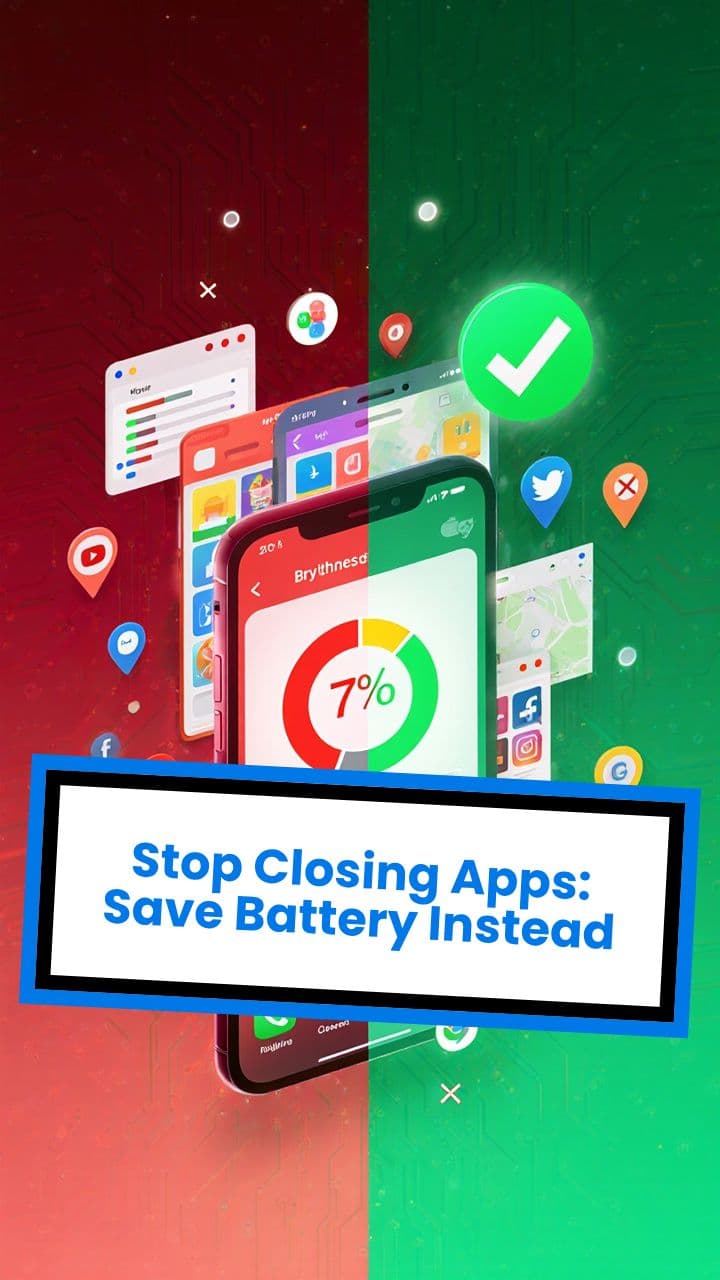 Stop Closing Apps: Save Battery Instead
