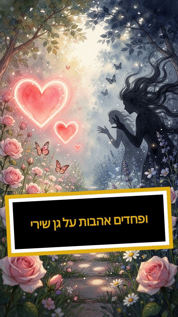 שירי גן על אהבות ופחדים