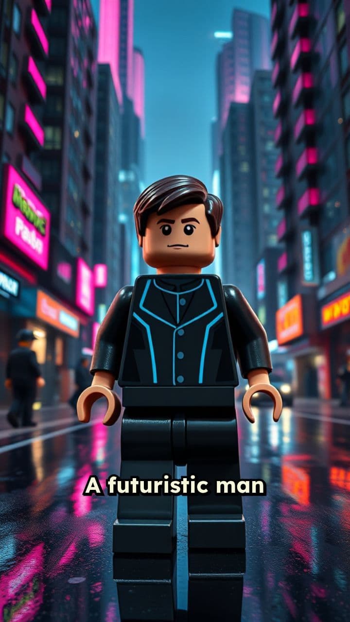 Neon Dreams of a Cyberpunk City