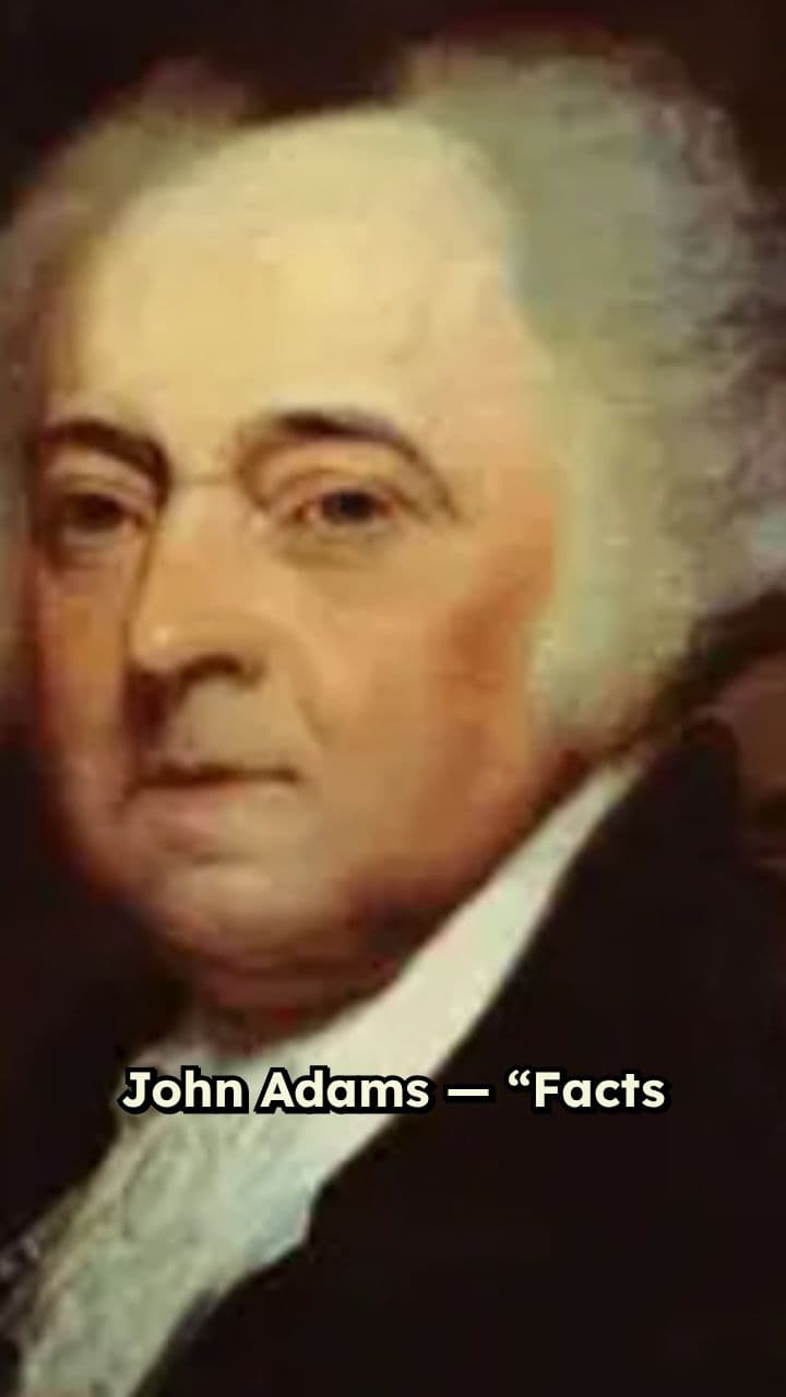 Facts, Truth, and Leadership - John Adams