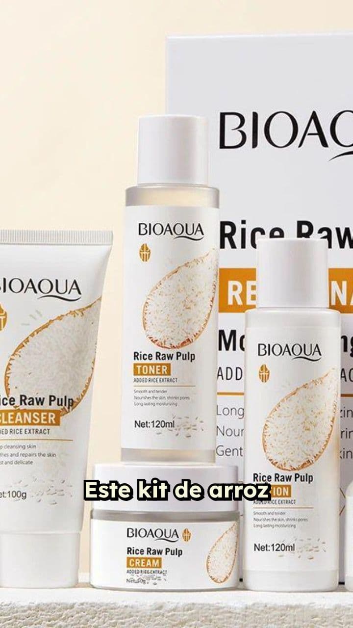 Kit de Arroz Blanco para Piel Perfecta