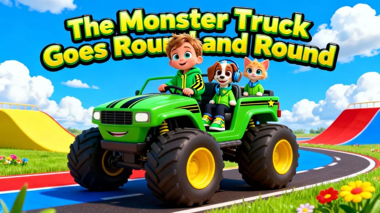 The Monster Truck Goes Round and Round
