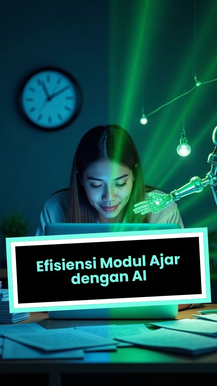 Efisiensi Modul Ajar dengan AI