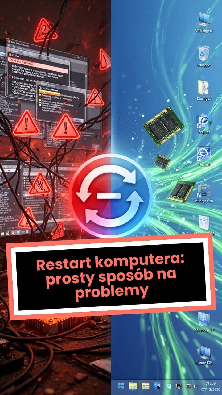 Restart komputera: prosty sposób na problemy